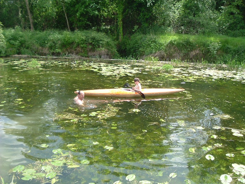 Swimming & Canoeing on the Grand Canal