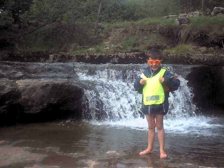 The stream at Widdale